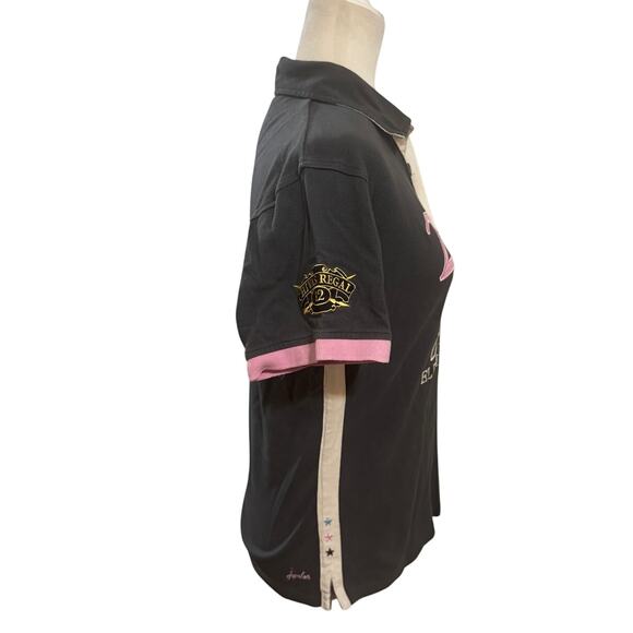Joules Elephant Polo Team Embroidered Polo Shirt – UK 12 / US 8 Classic Prep - Picture 4 of 7